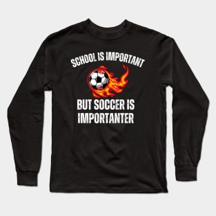 SOCCER Long Sleeve T-Shirt